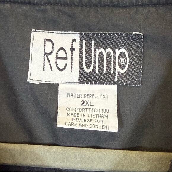 RefUmp, Bomber Jacket with Stand-Up Collar and Elasticized Cuffs. Size 2XL. - Picture 3 of 7